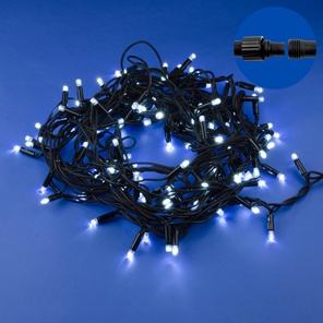 Гирлянда нить 120LED с мерцанием, уличная.