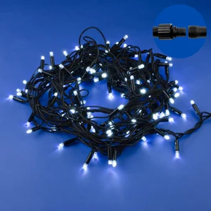 Гирлянда нить 120LED с мерцанием, уличная.