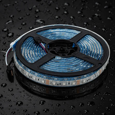 Влагозащищенная лента SMD5050-300-12 14,4Вт IP68 840Lm