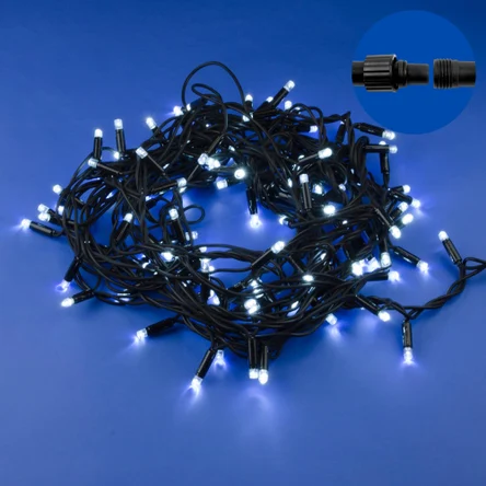 Гирлянда нить 120LED с мерцанием, уличная.