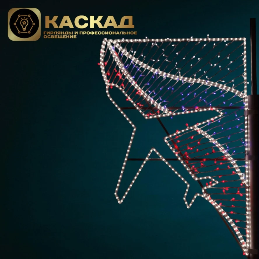 Консоль "Самолет", 1.5*0.9 м, 50 Вт