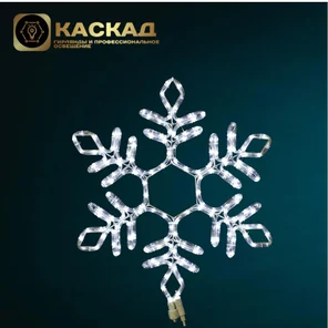 Снежинка 2D 58см